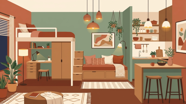 Décorer un petit espace : astuces pour agrandir visuellement - décoration maison