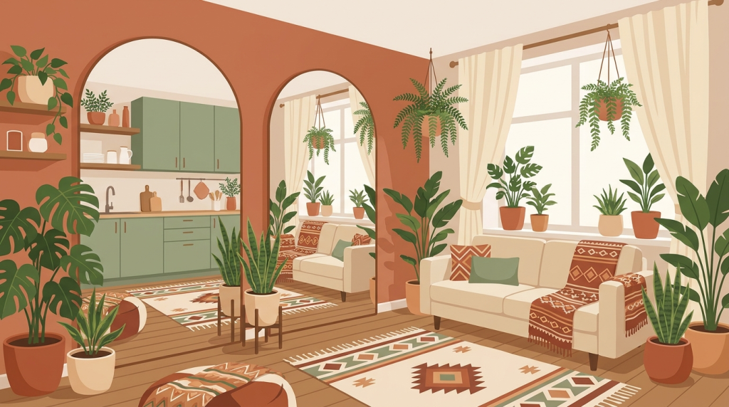 décoration maison : Les miroirs, alliés des petites surfaces