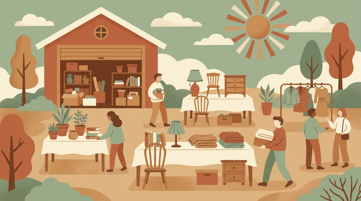 Organiser un vide-maison ou vide-grenier : le mode d'emploi - décoration maison