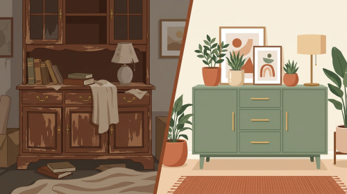 Relooker un meuble ancien en moderne : idées avant/après - décoration maison