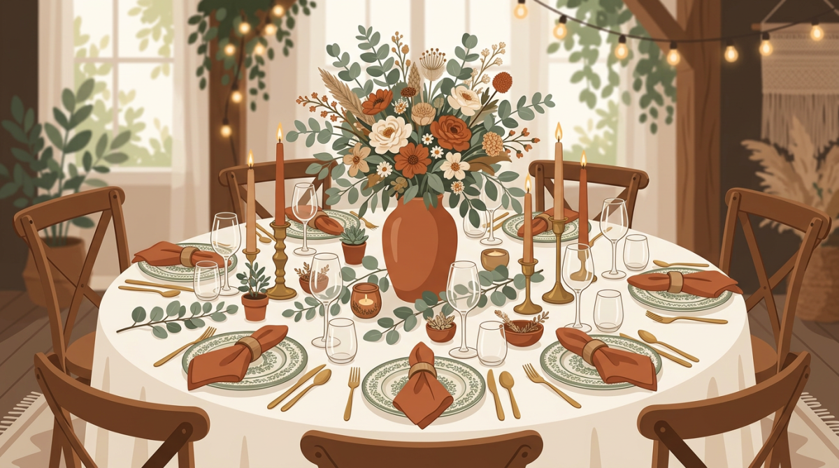 Déco de table pour un événement : idées et inspirations - décoration maison