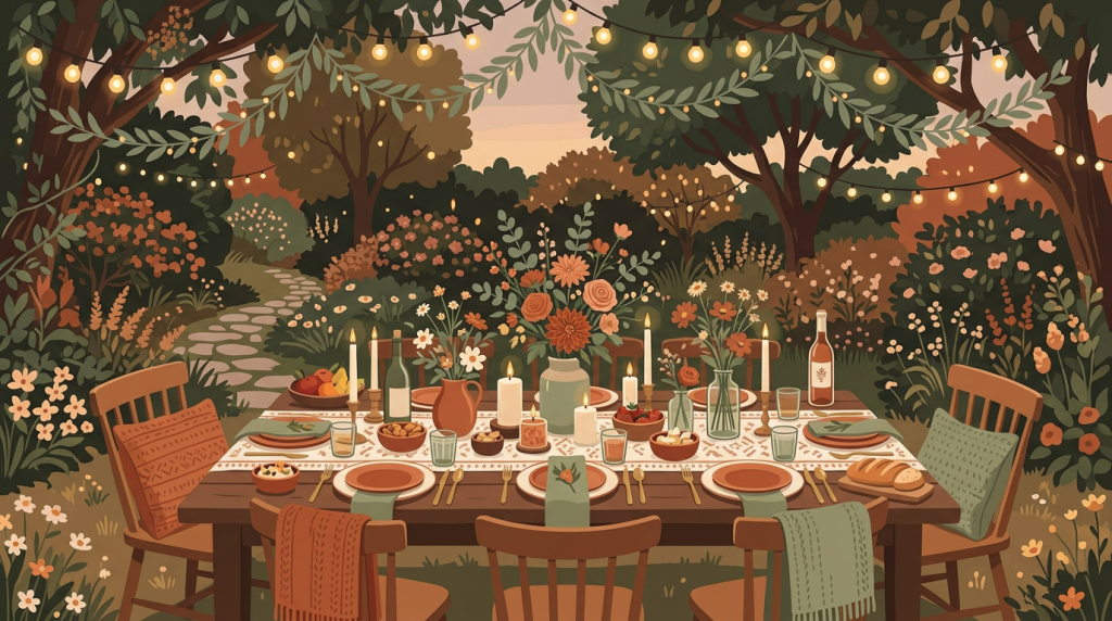 décoration maison : Composer un centre de table